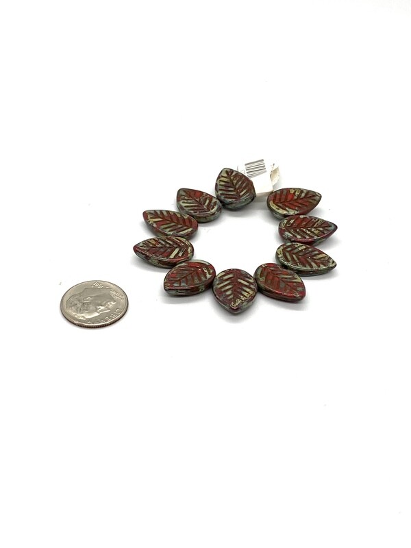 2229 Czech Rose Leaf