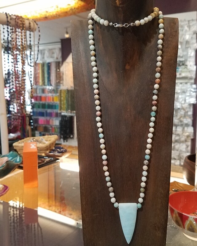 AmazoniteKnotted 36â€