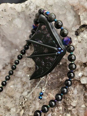 Kit-Sparkle Wing Necklace