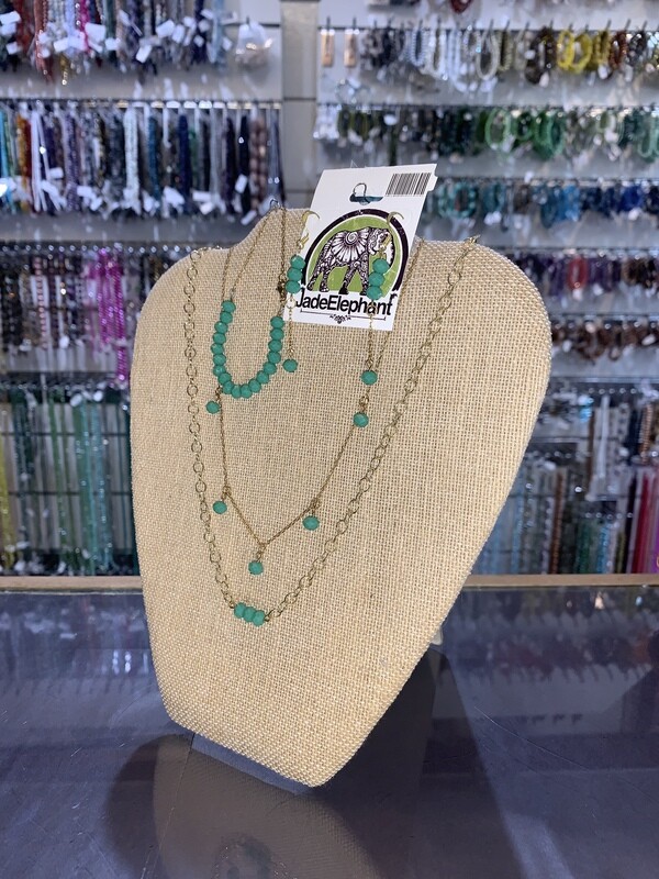 Layered Chain necklace Set