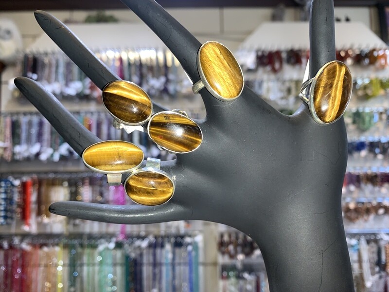 1565 Tiger Eye Sterling Silver