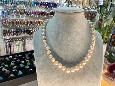 Freshwater Pearl Knotted Necklace