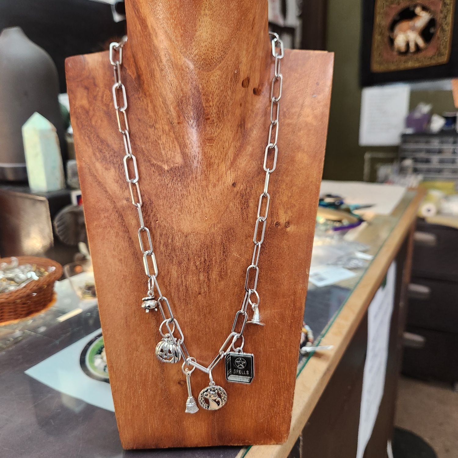 8649 Paperclip chain Necklace Stainless