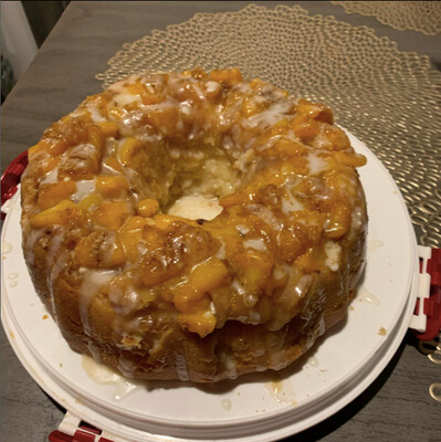 Peach Cobbler Cake