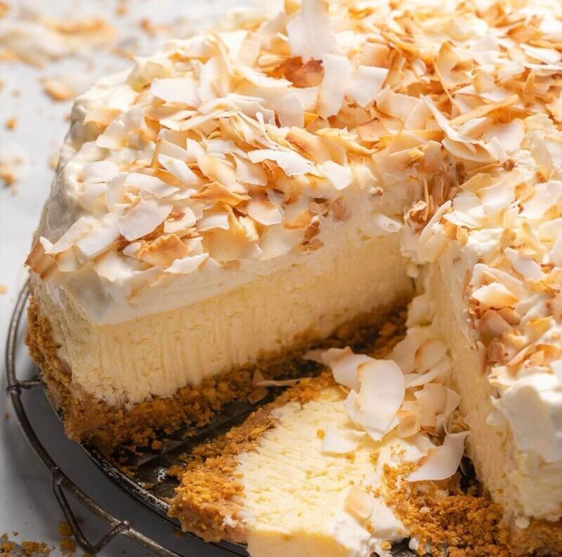 Coconut Pecan Cheesecake