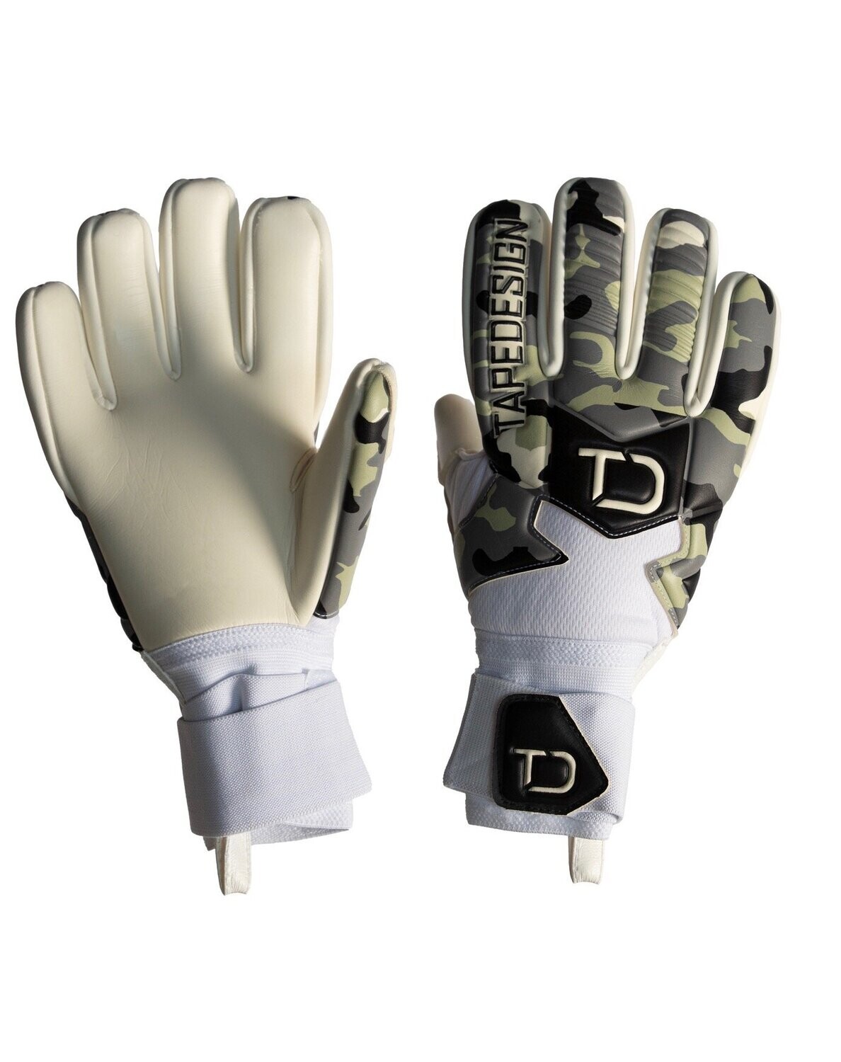 Tapedesign Camo Goalkeeper Gloves Tapedesign Camo Goalkeeper Gloves