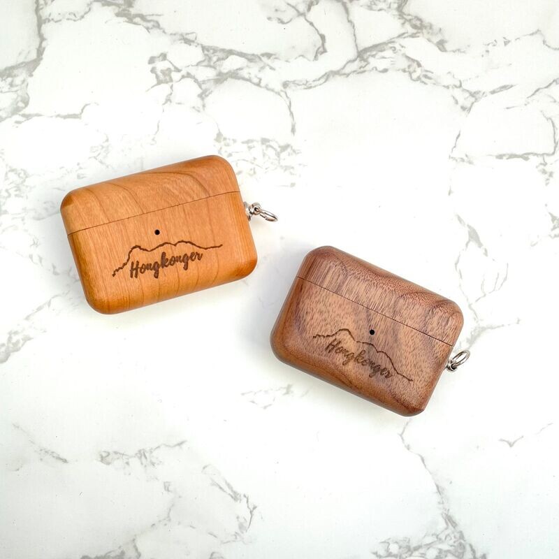 木製Airpod Case