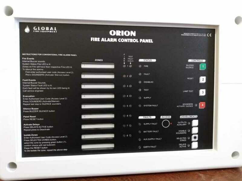 ALARMA CUATRO ZONAS ORION