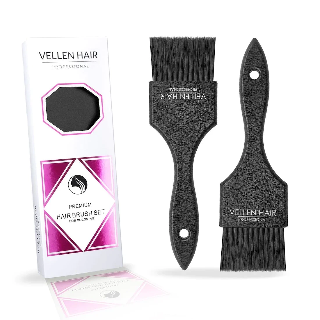 Paletina VELLEN HAIR Color 2uds. (negro/negro)