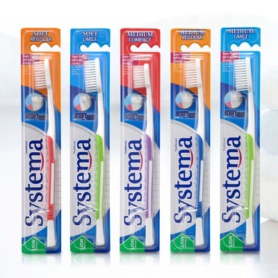 Systema Gum Care Toothbrush - Soft & Medium Bristles