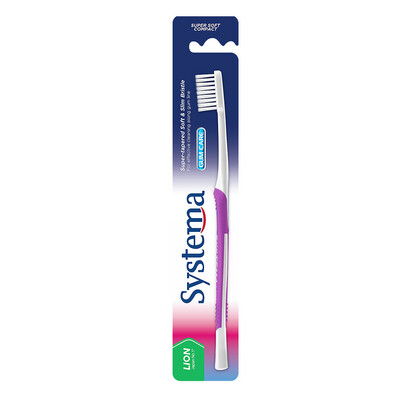 Systema Gum Care Super Soft Toothbrush (Japan's No. 1 brand) Compact 4X $19.95