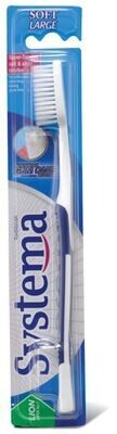 SYSTEMA Gum Care Soft Toothbrush (Japan's No. 1 brand) Large Head 4 PCS $19.95
