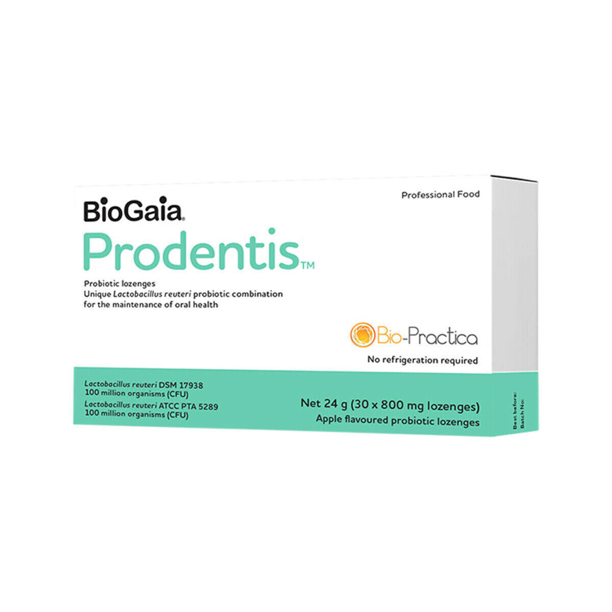 BioGaia Prodentis Probiotic x 30 Lozenges (Apple flavor) Free Postage