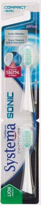 SYSTEMA Sonic Replaceable Brush Heads ( Blue)