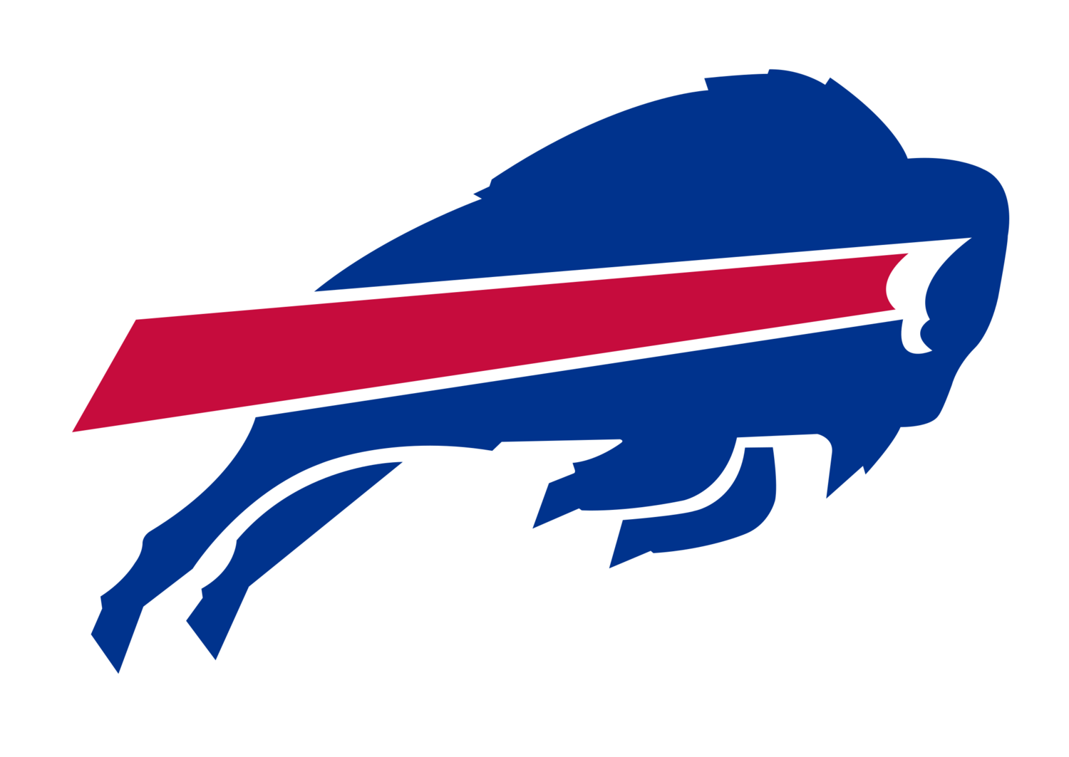Buffalo Bills Logo Decal – Set of 2 (UV Protected, Indoor/Outdoor Safe)
