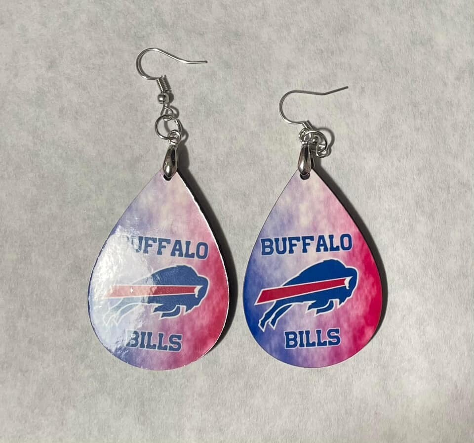 Buffalo Bills Teardrop Earrings