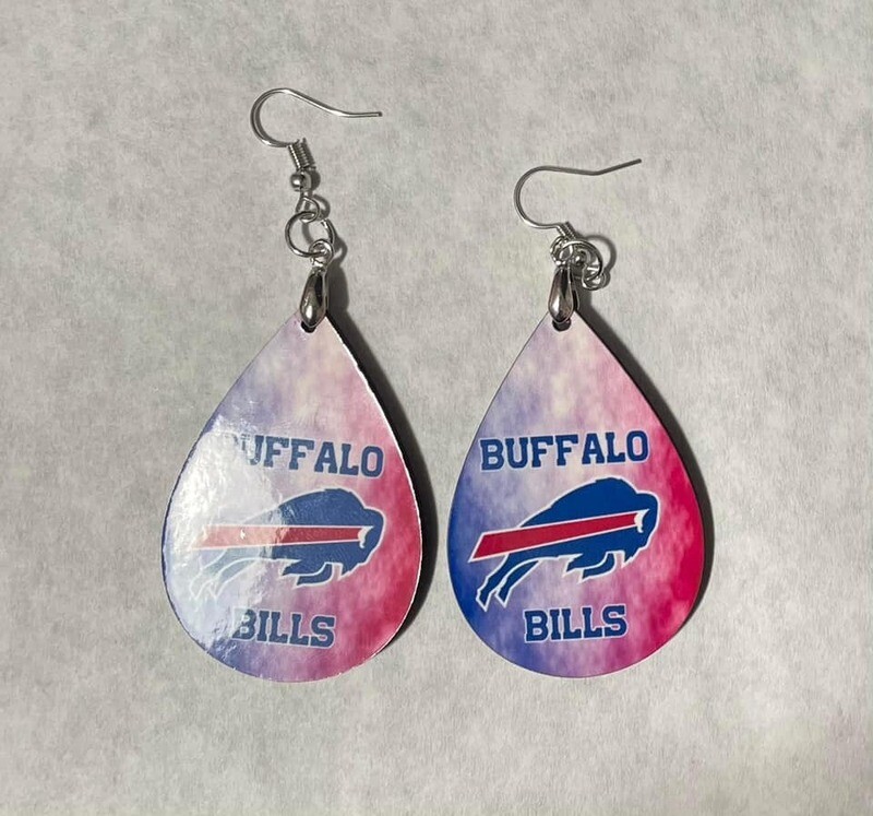 Buffalo Bills Teardrop Earrings