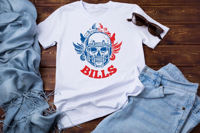 Bills Skull &amp; Helmet
