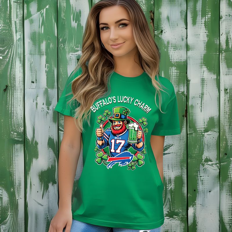 Buffalo’s Lucky Charm T-Shirt – St. Patrick’s Day Limited Edition!