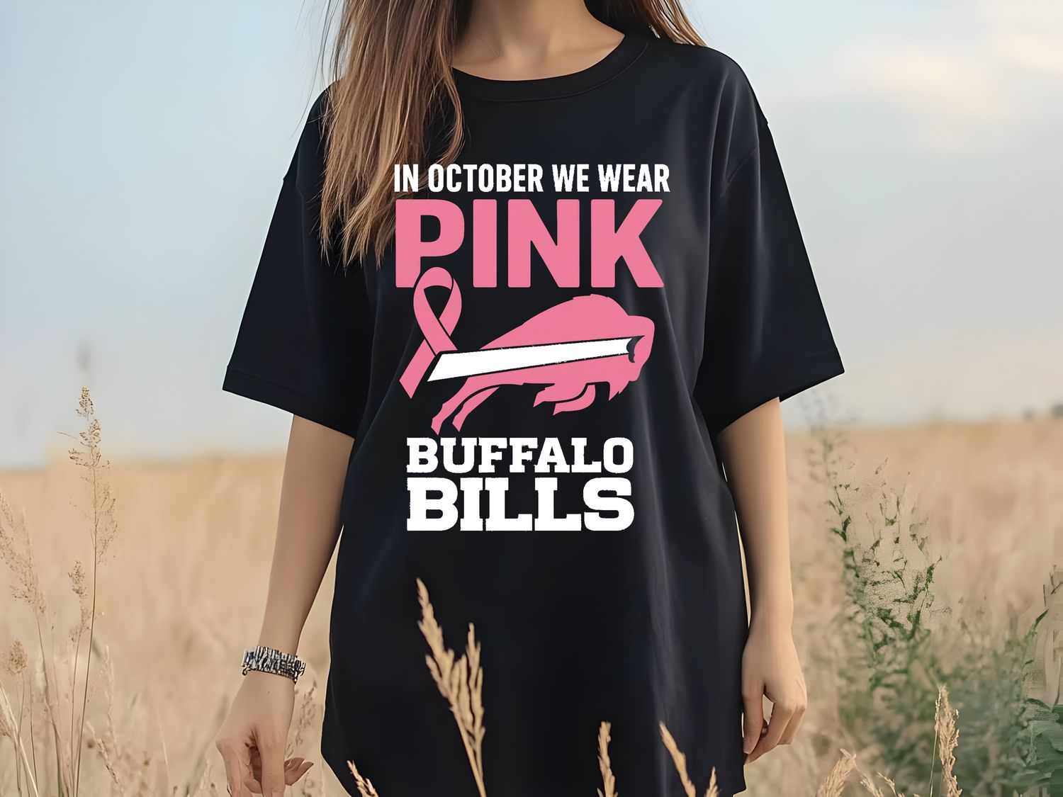 We Wear Pink in October – Buffalo Bills Breast Cancer Awareness Collection