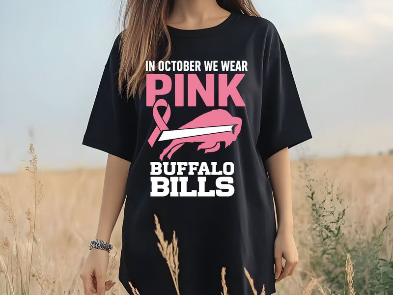 We Wear Pink in October – Buffalo Bills Breast Cancer Awareness Collection