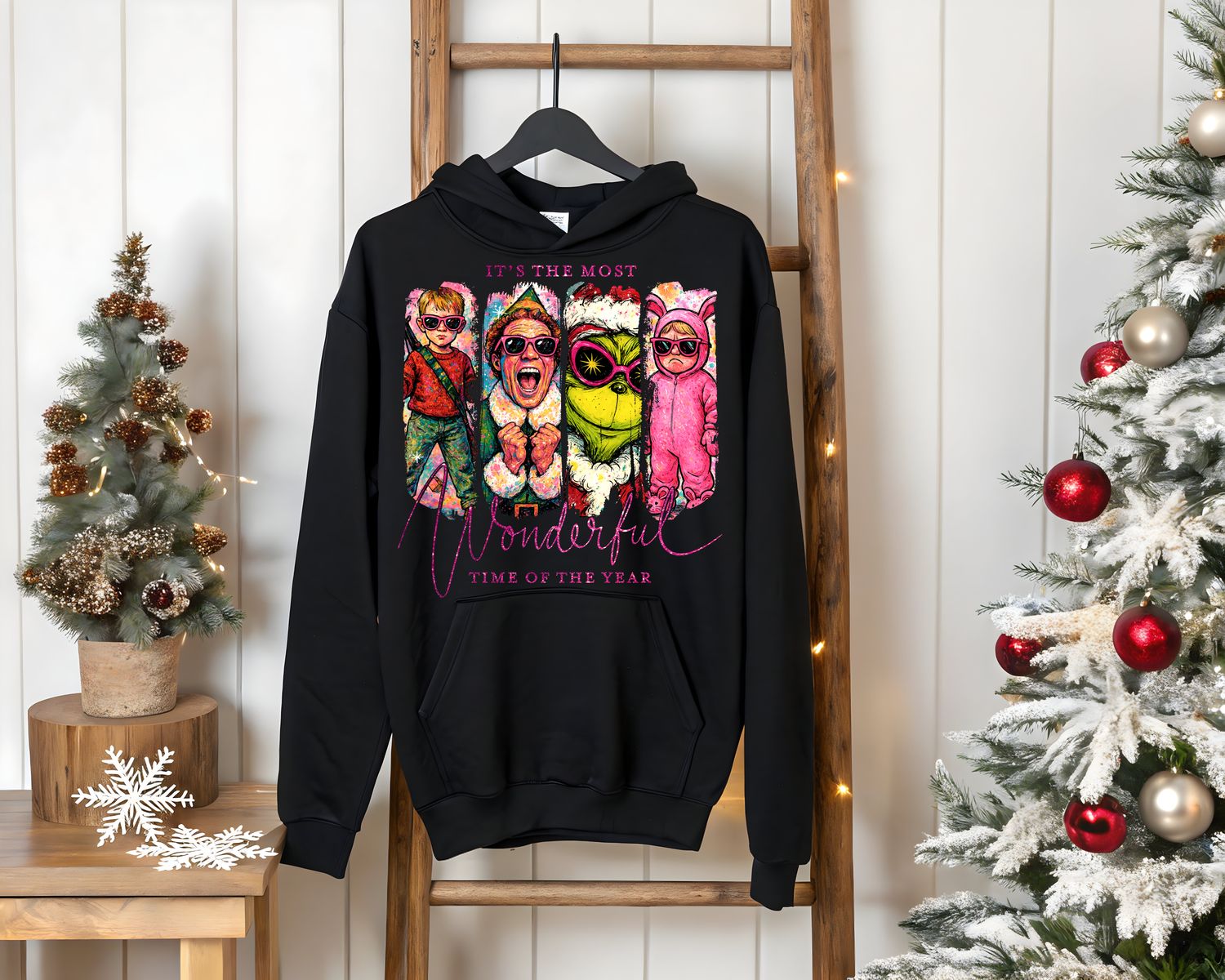 Retro Christmas Movie Apparel – “It’s the Most Wonderful Time of the Year”