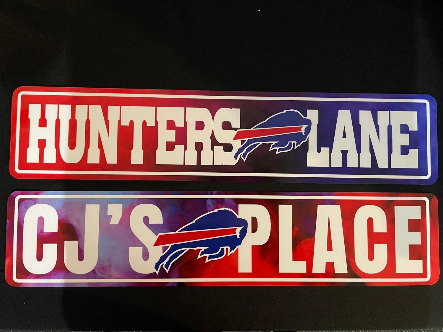 Custom Buffalo Bills Street Sign Decor – 21.5” x 4.5” (Aluminum)