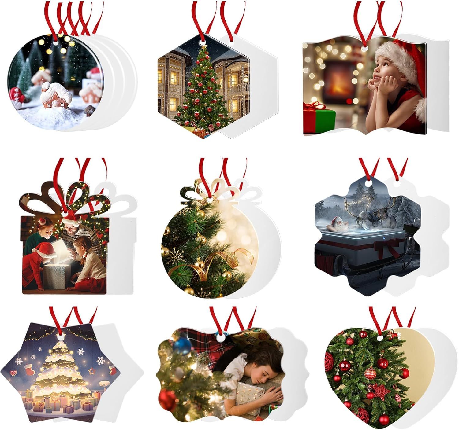 Custom Aluminum Hanging Ornaments – Personalized Keepsakes for the Holidays