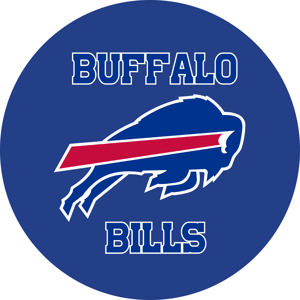 Buffalo Bills Christmas Ornament
