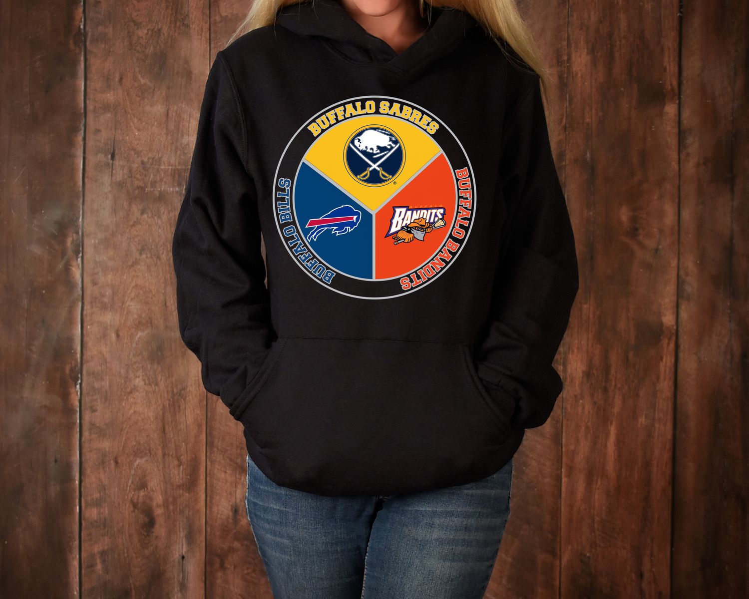 Buffalo Tri-Team Circle Apparel