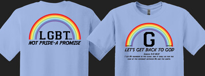 LGBTG Not Pride A Promise Tee