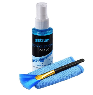 Astrum CS110 Cleaning Kit 3 in-1 Liquid Cloth Brush