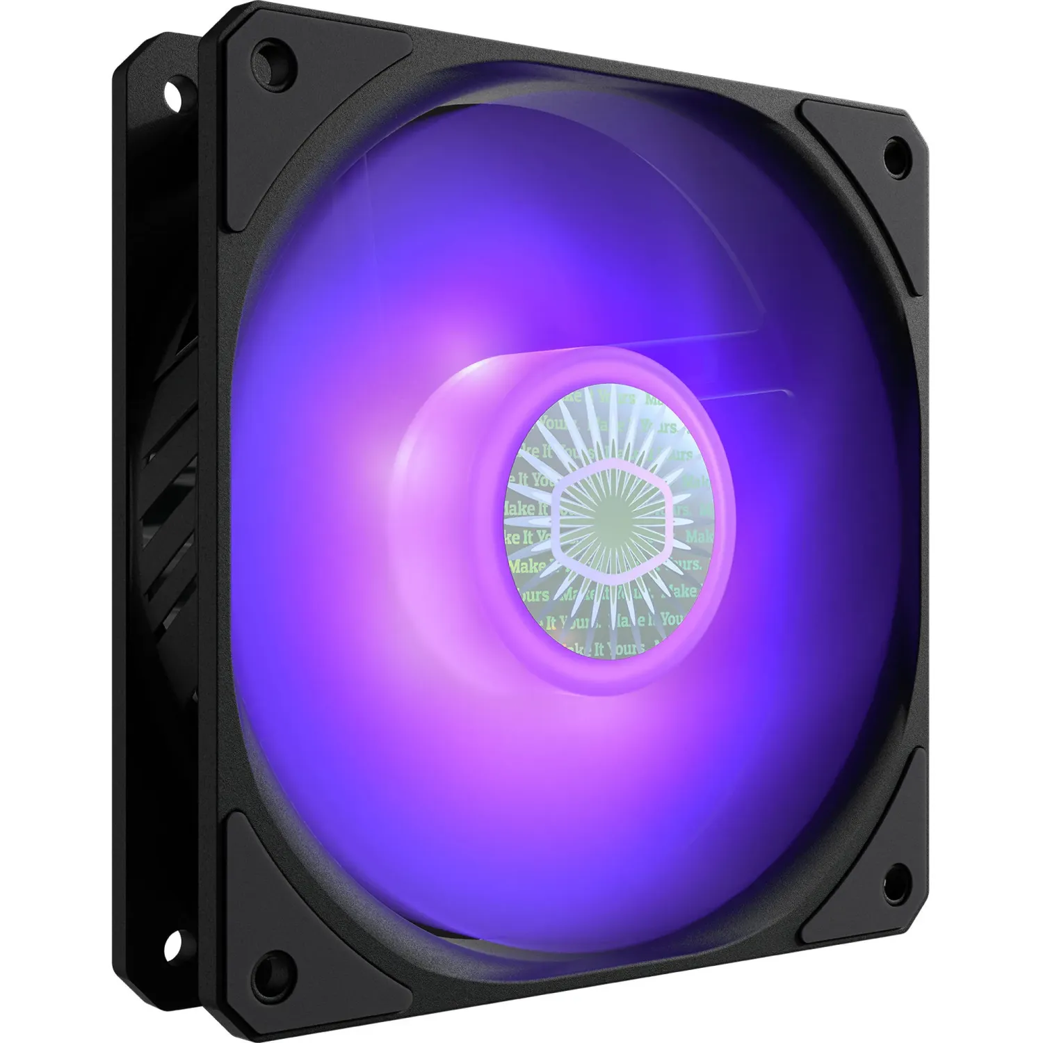 CM Fan SickleFlow 120mm RGB; New Blade Design; Enhanced Fan Frame; Sealed Bearing; 62CFM