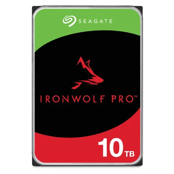 Seagate Ironwolf Pro ST10000NT001 10TB 3.5&#39;&#39; HDD NAS Drives 7200 RPM; SATA 6GB/s Interface; 256MB Cache;550TB/Year; Unlimited Ba