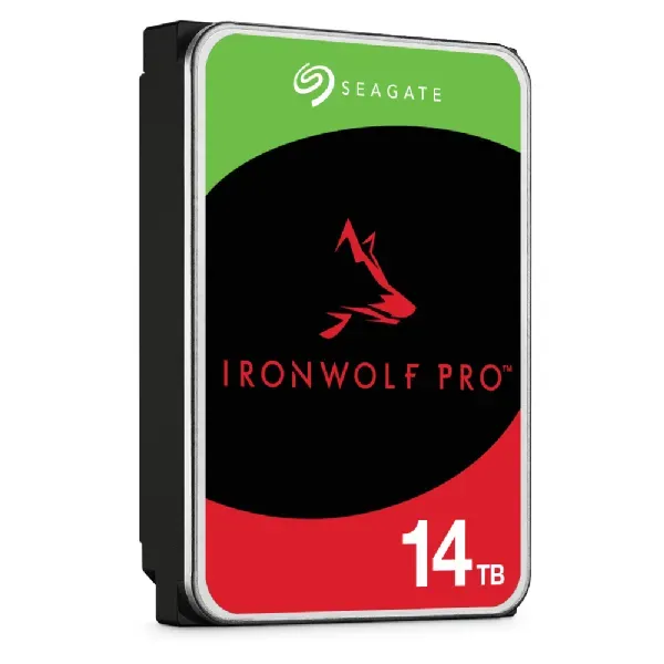 Seagate Ironwolf Pro ST14000NT001 14TB 3.5&#39;&#39; HDD NAS Drives 7200 RPM; SATA 6GB/s Interface; 256MB Cache;550TB/Year; Unlimited Ba