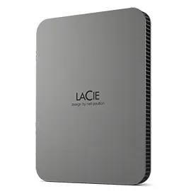 Seagate LaCie 2TB; USB-C; USB 3.1; Aluminum enclosure; Silver