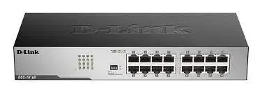 D-Link 16Port 10/100/1000Mbps Unmanaged Switch 