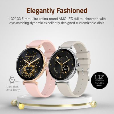 MT510 Bluetooth Calling AMOLED Ladies Sports Smart Watch