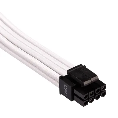 Corsair Premium Individually Sleeved White PSU Cable Kit Starter Package