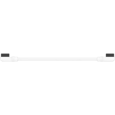 CORSAIR iCUE LINK Cable; 2x 135mm with Slim 90° connectors; White
