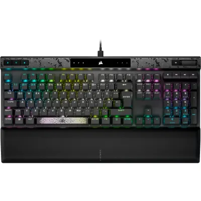 Corsair K70 MAX RGB Magnetic-Mechanical Gaming Keyboard; Adjustable CORSAIR MGX Switches; Steel Gray