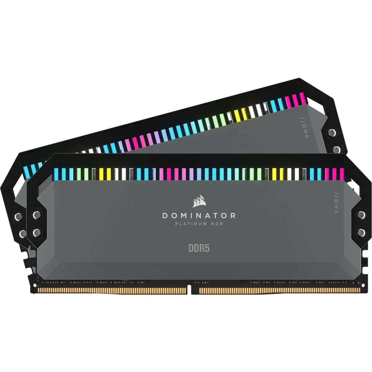 CORSAIR DOMINATOR RGB DDR5 32GB (2 x 16GB) DDR5 6000 CL30-36-36-76 1.40V Intel XMP &amp; AMD EXPO - GREY. 