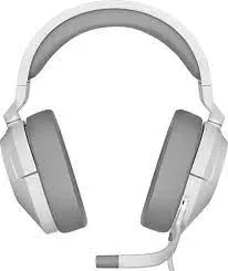 HS55 Surround White Headset; 50mm Audio Drivers; Omnidirectional micg; Analog; On-ear volume and mute controls