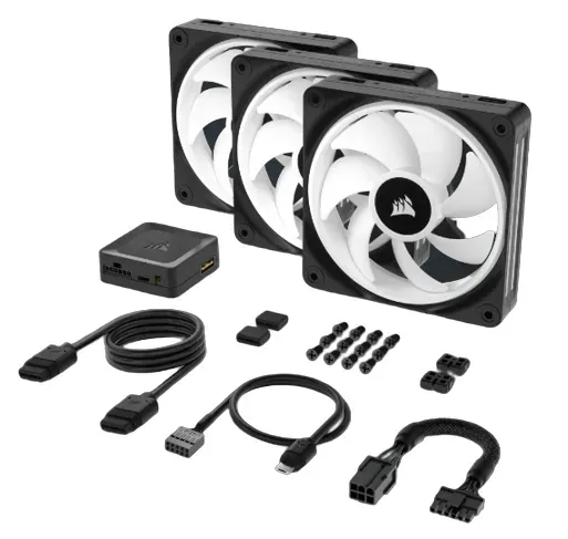 Corsair iCUE LINK QX120 RGB 120mm PWM Fans Starter Kit