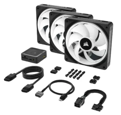 Corsair iCUE LINK QX120 RGB 120mm PWM Fans Starter Kit