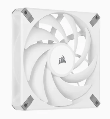 CORSAIR AF ELITE Series; AF140 ELITE WHITE; 140mm Fluid Dynamic Fan with AirGuide; Single Pack. 