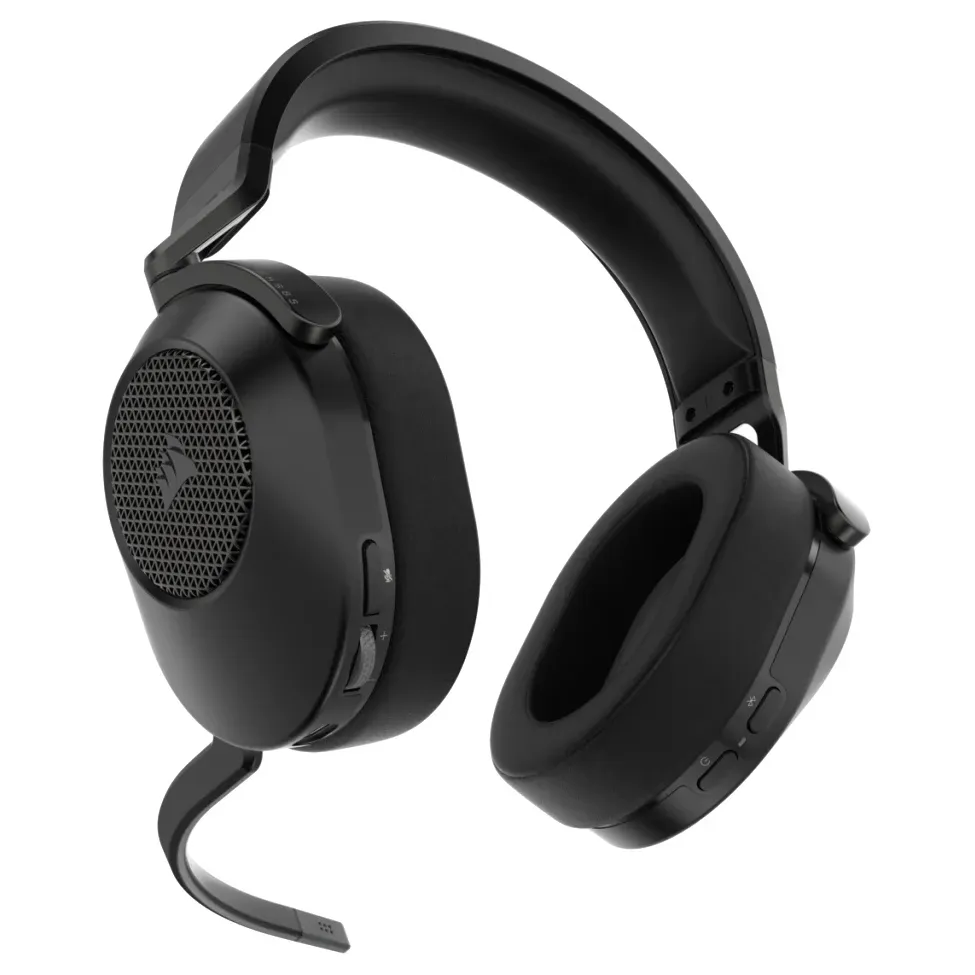 HS65 Wireless Premium Carbon Headset; 50mm Audio Drivers; Omnidirectional Mic - PC/PS. 