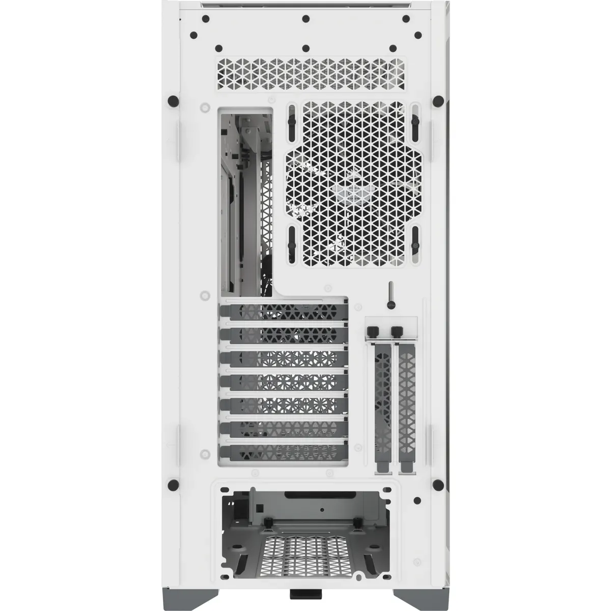 5000D RGB Airflow White Tempered Glass Mid Tower; 2x 3.5&#39;&#39; |  4x 2.5&#39;&#39; Drive Bays; Up to 360mm Radiator; 3x 120mm fan incl