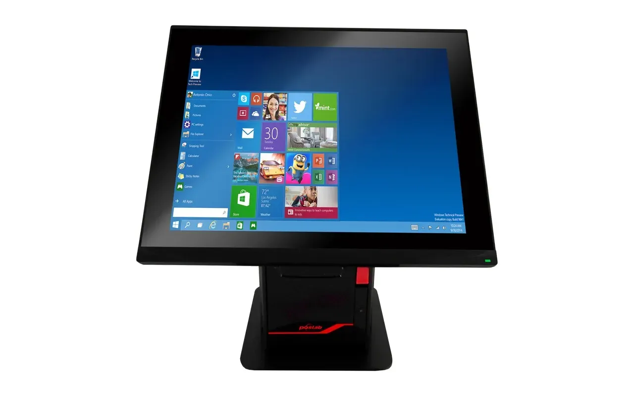 Poslab WavePOS 68i; 15&#39;&#39; 220nits 1024x768 PCAP Touch; Intel Core i5 6400T CPU; 128GB SSD; 4GBDDR4L SODIMM RAM; 2  Year Warranty.
