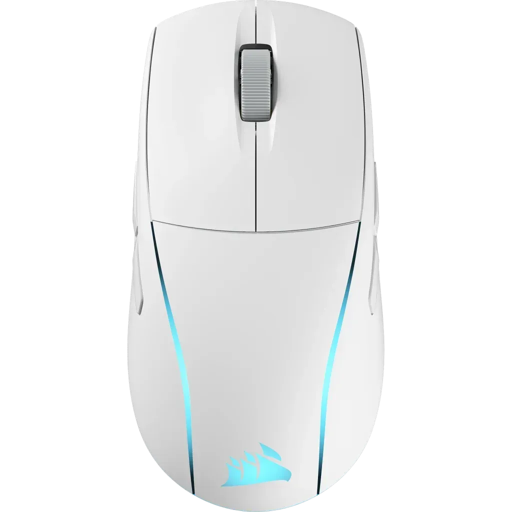 Corsair M75 Wireless Lightweight RGB Gaming Mouse;26000 DPI; Slipstream + Bluetooth; White. 